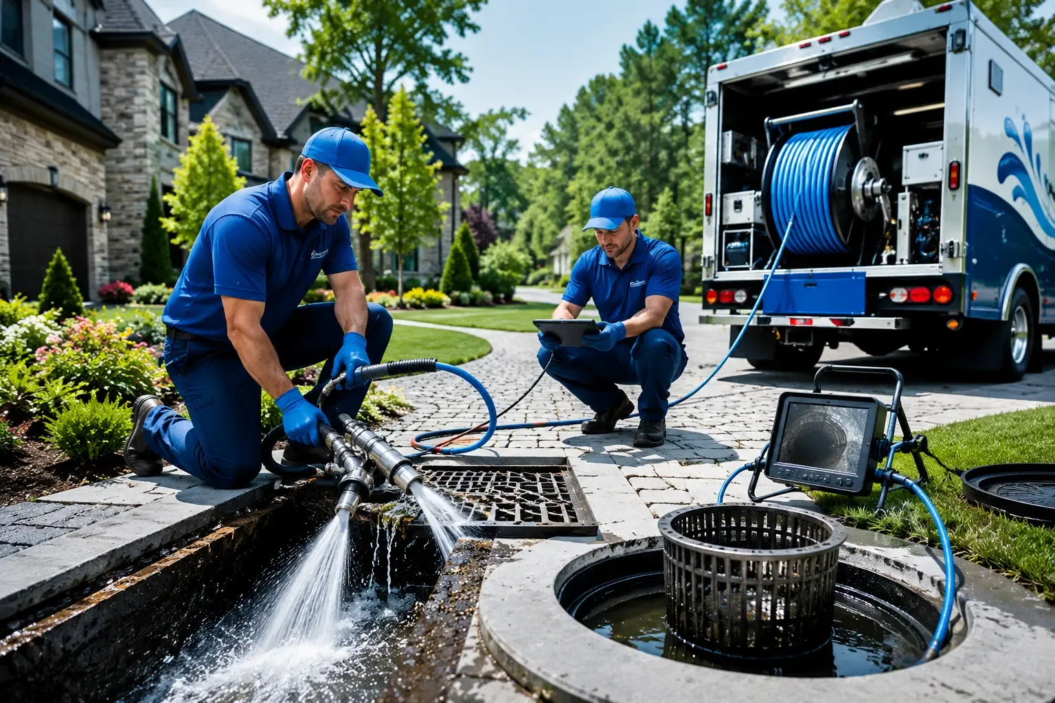 Local outdoor drain cleaning professionals in Crowville, LA